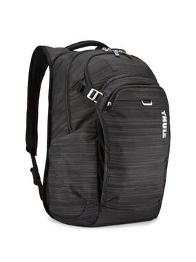 Thule Black Striped Men's Backpack - Everyday Commuter